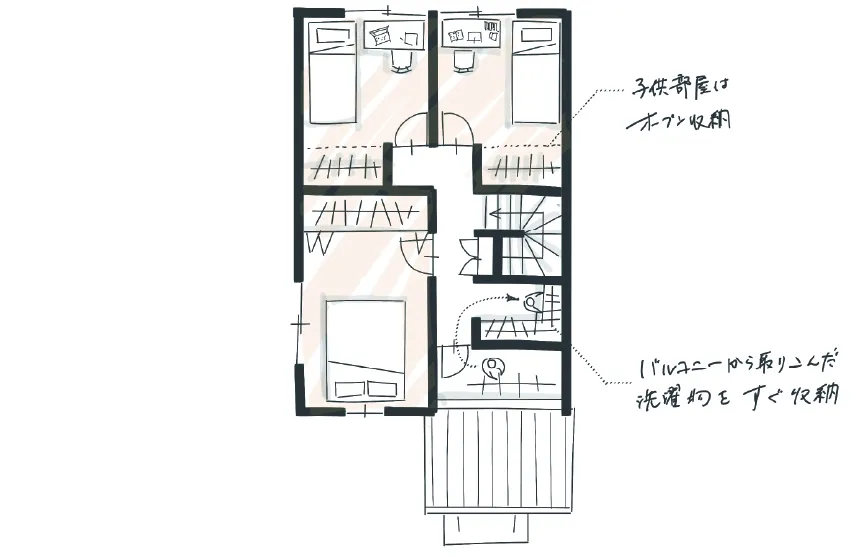 STUDY 間取り2